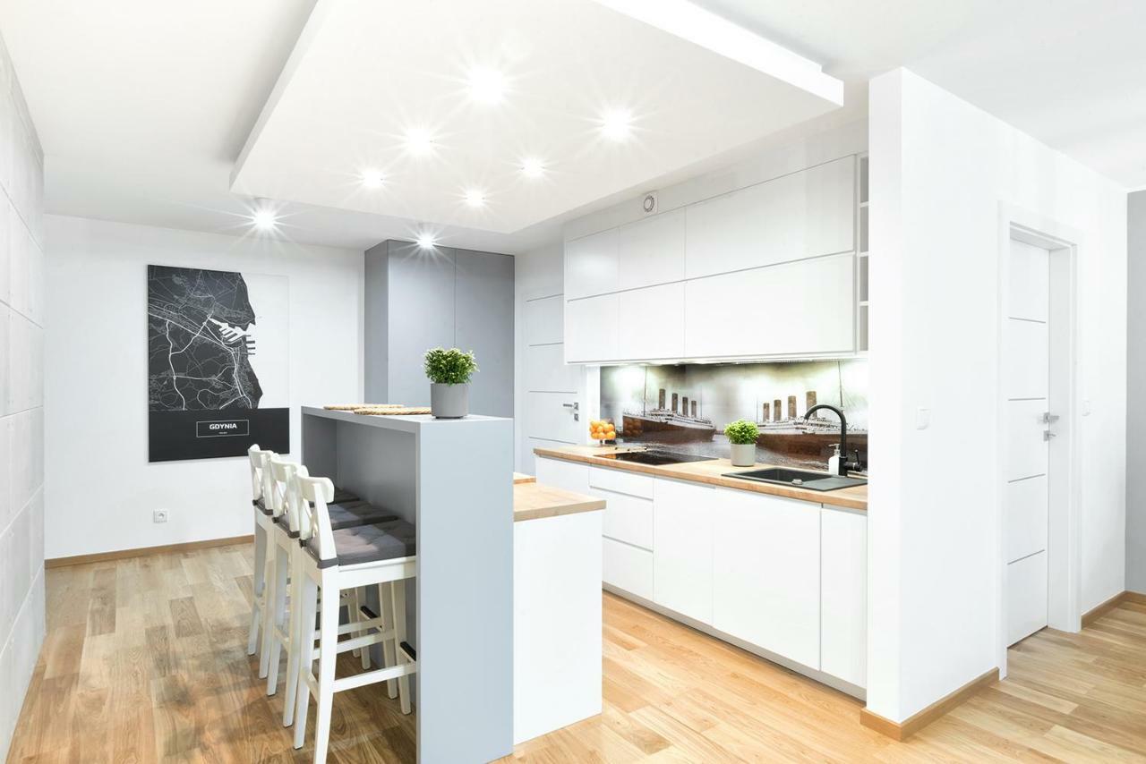 Apartament 27A Apartment Gdynia Bagian luar foto